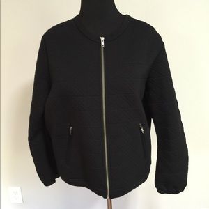J. Crew Jacket Quilted Scuba Jacket